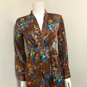 ZARA FLORAL PRINT DRESS